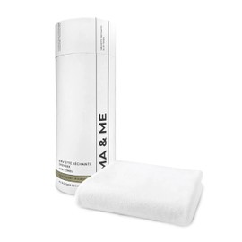 OMA & ME Hair Towel Quick Drying Microfiber Towel Highly Absorbent Microfiber Towel - Turban for Women with Button Closure