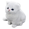 Simulation Cat Soft Plush Toy Ornament for Children Birthday Festival