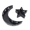 Ramadan Dessert Tray Iron Reusable Large Capacity Moon Star Shaped
