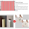 7x5ft Red and White Striped Backdrop Movie Themed Red Striped