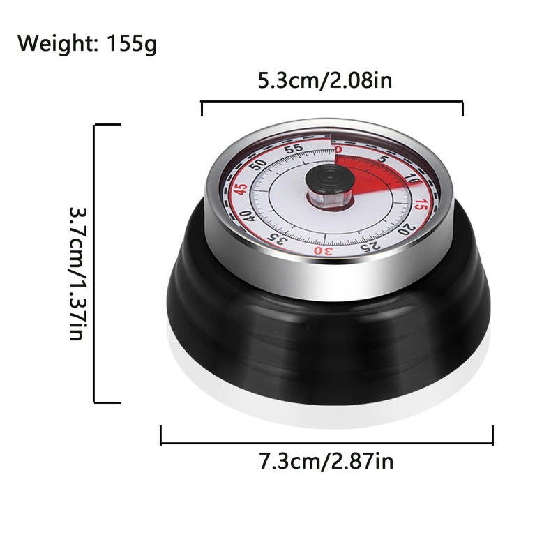 Kitchen Timer Mechanical Timer Kitchen Magnetic Magnetic to Attach to