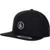 Volcom Quarter Twill Snapback Cap, black