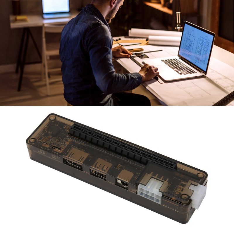 Laptop External Independent Video Card Dock 6Pin 8Pin Output PCIE