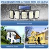 Luces Solares De Exterior, 300led 3 Modos Luz De Inundación