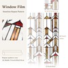 Flortlias Faux Stained Glass Effect Window Privacy Film, Original Hand
