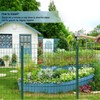 Fence Posts 5FT, 10pcs Heavy Duty Garden Stakes (Patchwork Style)