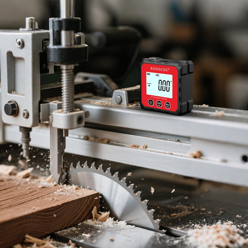 Rechargeable Digital Angle Finder Magnetic Table Saw Angle Finder Tool