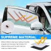 T TGBROS Car Window Shades for Chrysler Pacifica 2017-2025 Windshield