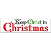 Keep Christ in Christmas Sticker Decal Notebook Car Laptop 11"x3"