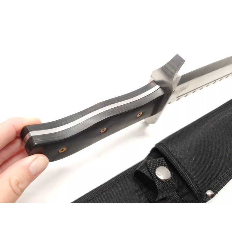 Master Rambo Big Beastly 16.25" Fixed Blade Machete Knife Bushcraft