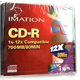 Imation CDR Media 48x 700MB 80min with Jewel Case (1-Pack)