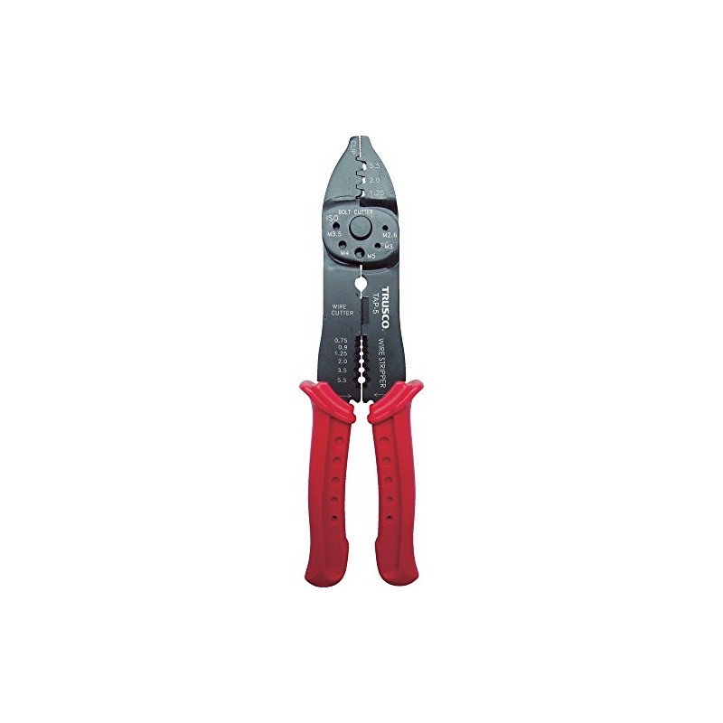 TRUSCO Crimping Pliers for connection terminal tap5