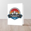 CafePress Crotched Mountain Bennington New Hampshire Greeting Cards Folded Greeting