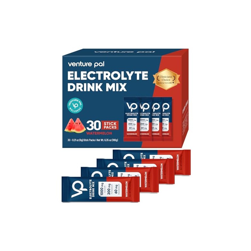 Venture Pal High Sodium Sugar-Free Electrolyte Powder Packets