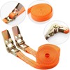 4Pcs Ratchet Straps Heavy Duty, 1” x 20ft Ratchet Strap