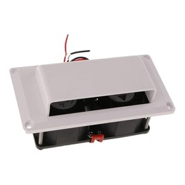 MACHSWON Exhaust Fan, Air Vent Ventilation Fan,12V Side Vent for Motorhome Camper Boat Marine Yacht White