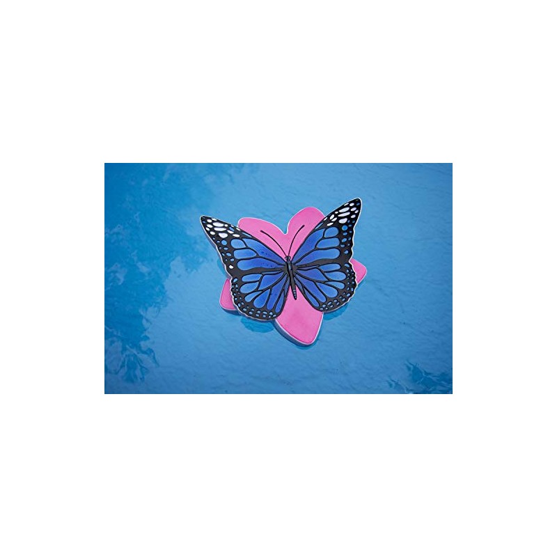 Poolmaster Chlorine Dispenser for Swimming Pools and Spas, Blue Butterfly