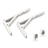 1 Pair of So Tech – Klapp Folding Bracket White