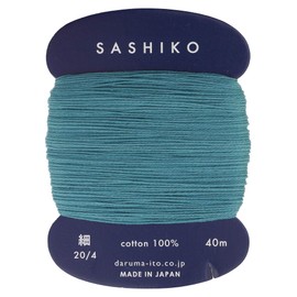 Dharma 01-2400 Sashiko Thread (Thin) Card Roll Col.205 15.4 ft (40 m)