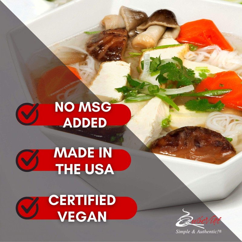 Quoc Viet Foods Vegetarian "Pho" Soup Base 10oz Cot Pho