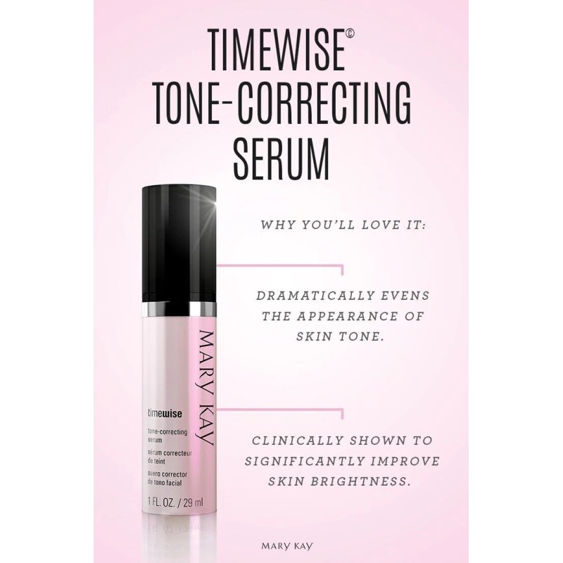tone- correcting Mary Kay Timewise Tone Correcting Serum 1fl .oz
