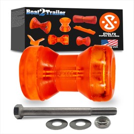 3″ Boat Roller Kit Slotted V with Flat End Caps and Hardware – RP336-325 Stoltz