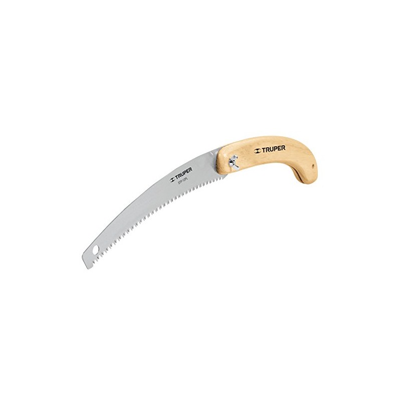 Truper 33176 12-Inch Portable Folding Pruning Saw, Wood Handle