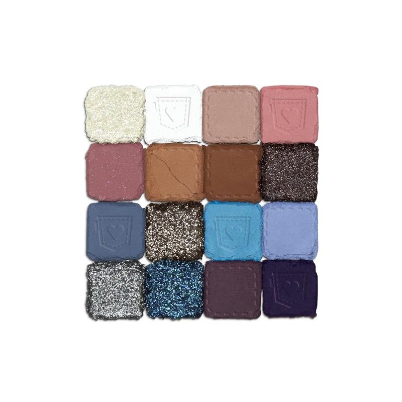 NYX Professional Makeup Ultimate Shadow Palette, Tono Vintage Jean
