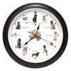 Mark Feldstein & Associates Barking Dog Sounds Wall Clock, 13