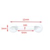Oasis Plus 10pcs 16G Clear Bioplast Bone Retainer Piercing for