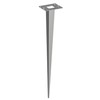 ledscom.de Garden Ground Spike for Podel, Stainless Steel, 40 cm,
