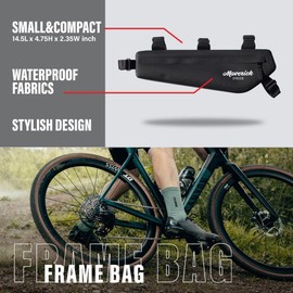 Maverick Cycles Bike Venture Frame Bag Triangle Bag (Black)