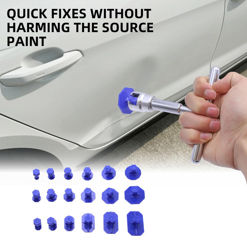 WYYFXY® Pack of 19 Dent Removal Tool, Paintless Dent Repair