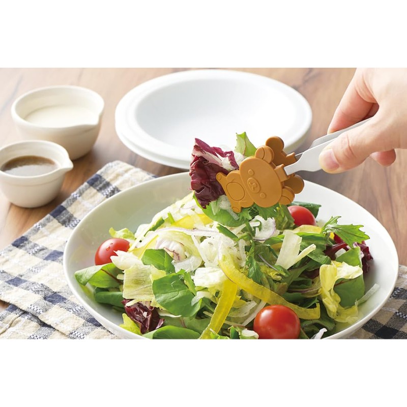 Rilakkuma RK-51 Kitchen Tongs, Brown