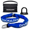 DocksLocks 8mm Security Chain Lock Set (3', 6' or 10')