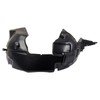 TRQ Front Right Inner Fender Liner Black Passenger Side Compatible