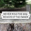 Prodbuy 22cm Cast Iron Never Mind The Dog Beware of