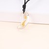 COAI® Japanese Magatama Gemstone Comma Shaped Pearls Pendant with Adjustable