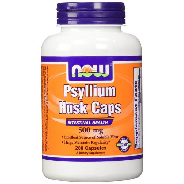 Psyllium Husk 500 mg 200 Capsules (Pack of 2)