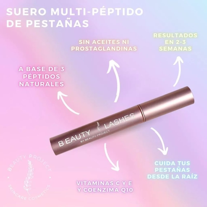 Suero Multi-péptido Pestañas Crecimiento Y Fortalecimiento