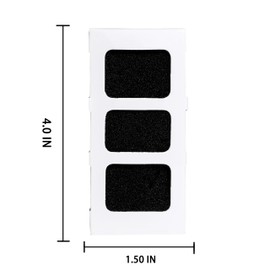 Paultra2 Refrigerator Air Filter Replace for Frigidaire FG4H2272UF, FGHB2868TF7, FGHD2368TF8, GRSC2352AF0, PRMC2285AF, LGHB2869TF3/5/8/9, FPBC2278UF7 and More Models (3PACK)