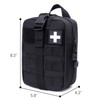 Honestptner Molle Pouch, Durable 600D Nylon Tactical Medical Pouch,Rip-Away EMT