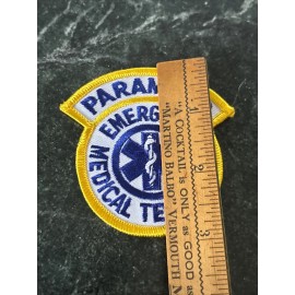 Generic Paramedic Emergency Medical Technician Rescue Iron On 3” PATCH EMT EMS