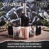 Norse Tradesman Ox-Horn Shot Glass Set (5) - 2 oz