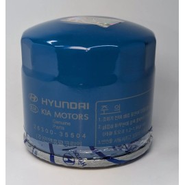 Hyundai 26300-35504 (Compatible W/ 35503 And 35505) OEM Hyundai Oil Filter