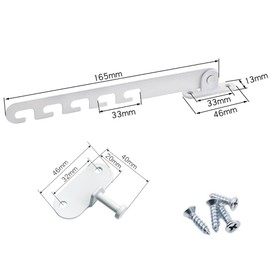 Zasvec Window Lock 1 Kit Window Opening Limiter Tilt Regulator for Windows Metal White Window Stopper Window Latch Surge Protection Tilt Window Protection for Adjusting the Window Opening