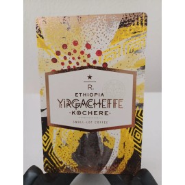 STARBUCKS TASTER CARD 2015 " ETHIOPIA YIRGACHEFFE " SALE PRICE~ BRAND NEW