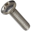 Small Parts 18-8 Stainless Steel Machine Screw, Plain Finish, Pan
