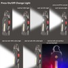 WELESHEI Multifunctional Flashlight 7 In1 Cob Keychain Bright Work Light