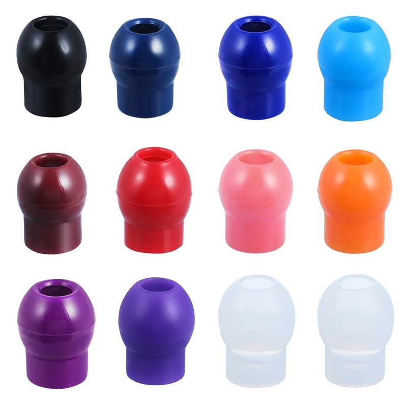 BBTO 36 Pieces Replacement Ear Tips for Stethoscopes, Universal Soft-sealing